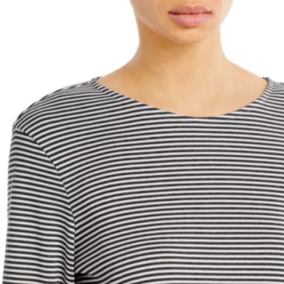 Theory Lowell Square Striped Tee MSRP $140 Great Reviews SZ S M L XL - Picture 8 of 8